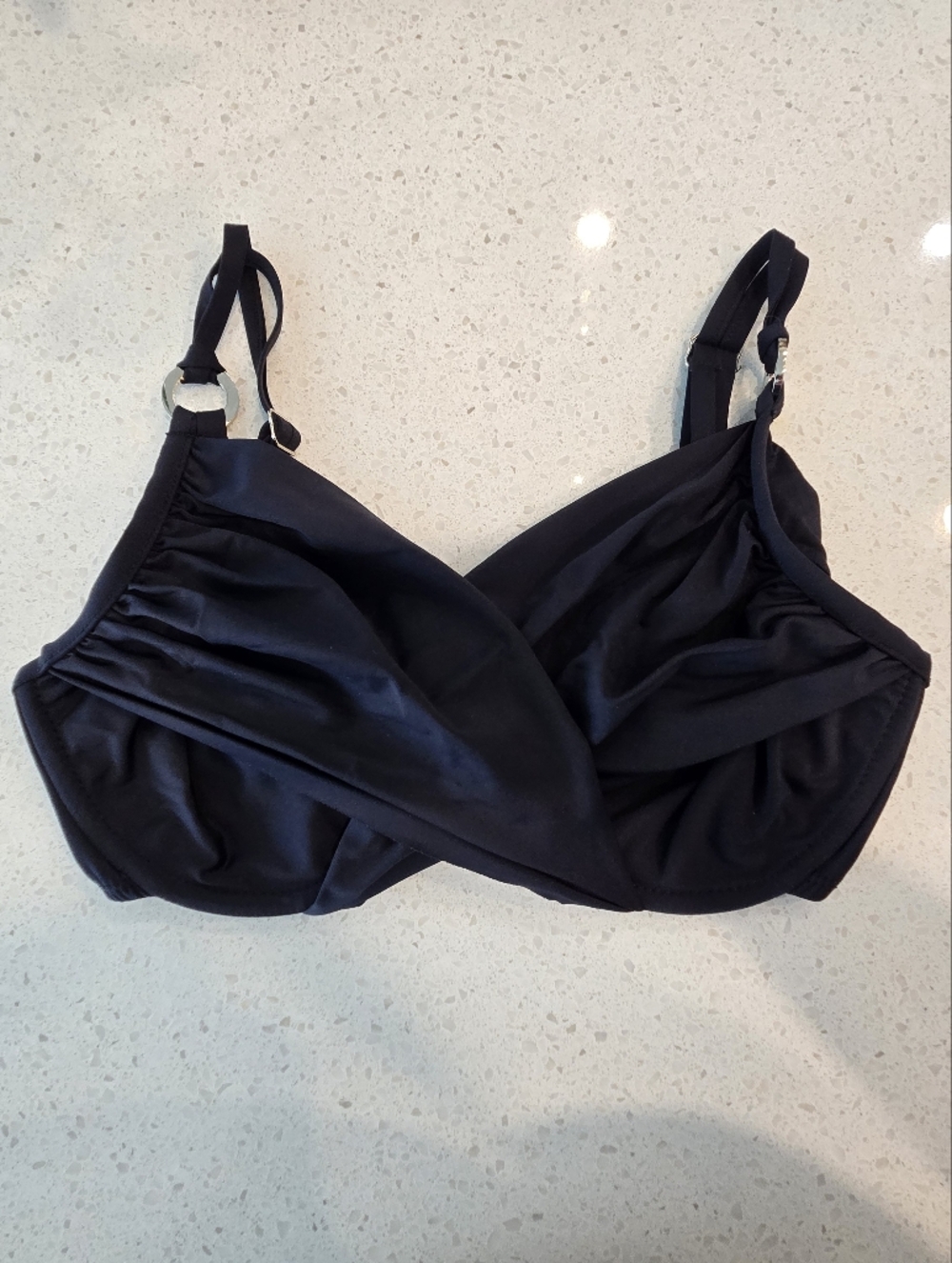 Tara Grinna Swim Top - Black - 32-36D